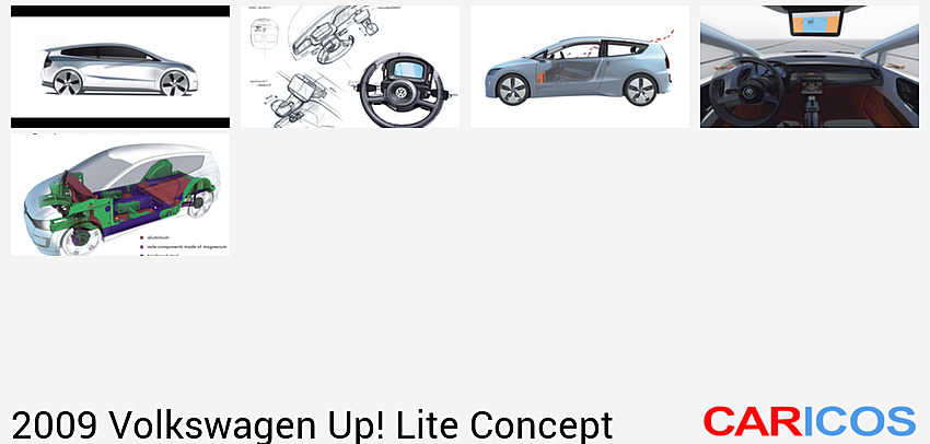 Volkswagen Up! Lite Concept | 2009MY |   | Design Sketch