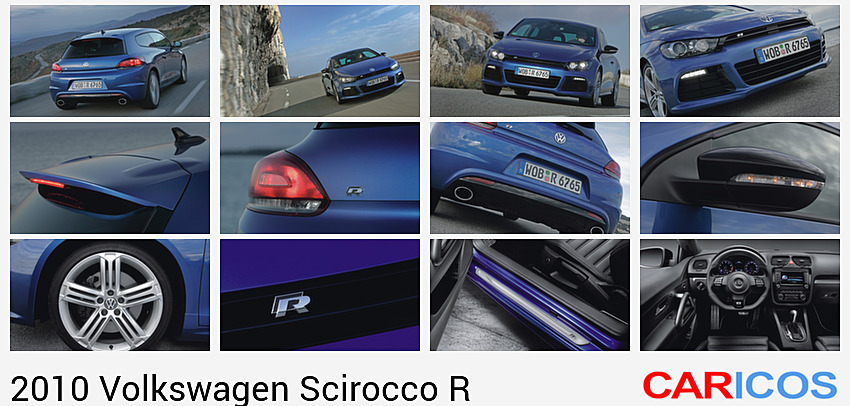 Volkswagen Scirocco R (2010) | Rear Angle