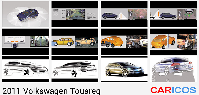 2011 VolksWagen Touareg | Technical Drawing