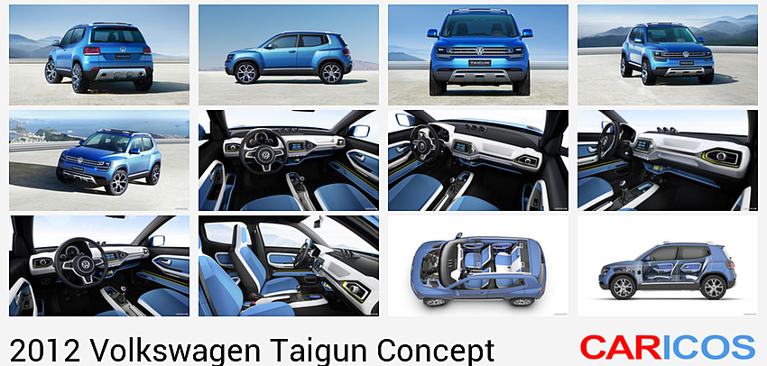 Volkswagen Taigun SUV Concept | Rear