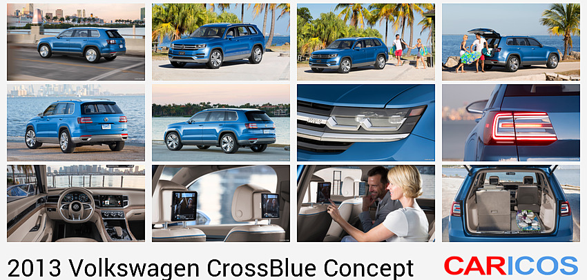 Volkswagen CrossBlue SUV Concept (2013)  | Side