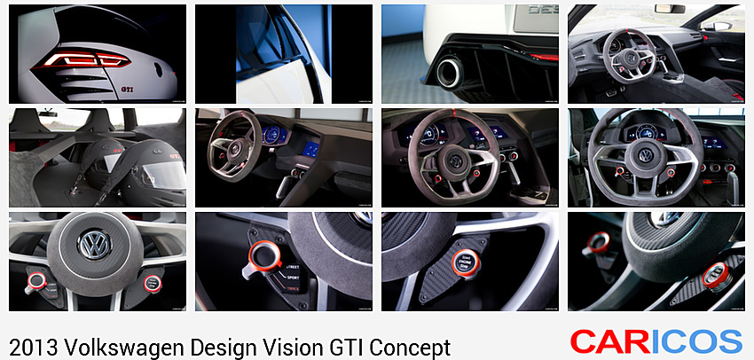 Volkswagen Design Vision GTI Concept (2013)  | Tail Light