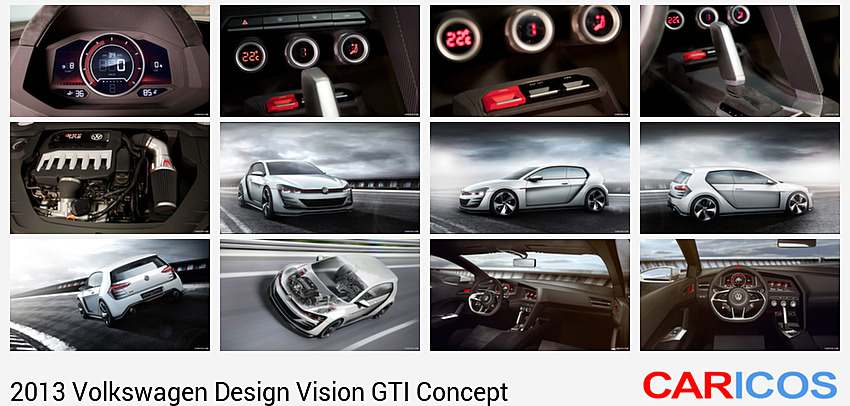 Volkswagen Design Vision GTI Concept (2013)  | Instrument Cluster