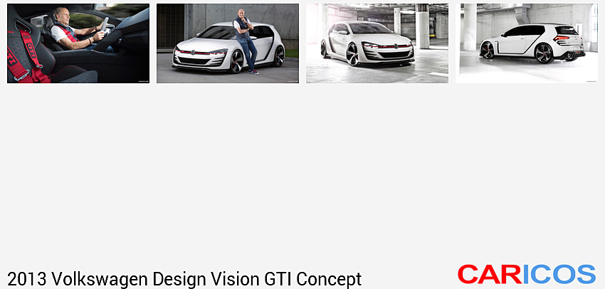 Volkswagen Design Vision GTI Concept (2013) and Hans-Joachim Stuck | Interior