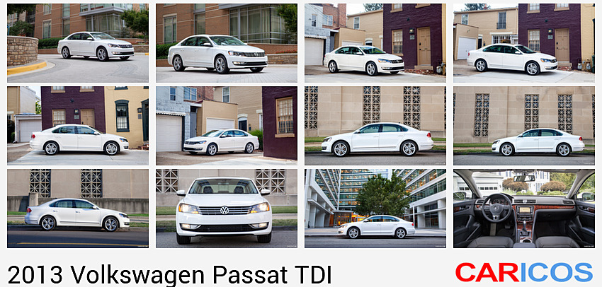 Volkswagen Passat TDI SEL (2013)  | Front