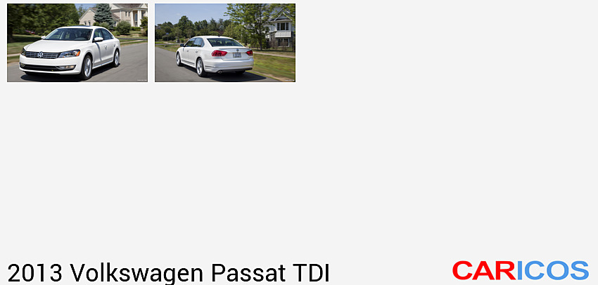 Volkswagen Passat TDI SEL (2013)  | Front