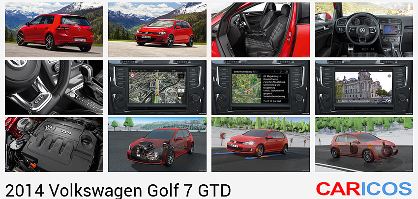 Performance sport exhaust for VW GOLF mk7 GTD, VW GOLF VII GTD 2.0 (184 Hp)  2013 ->, Volkswagen, exhaust systems