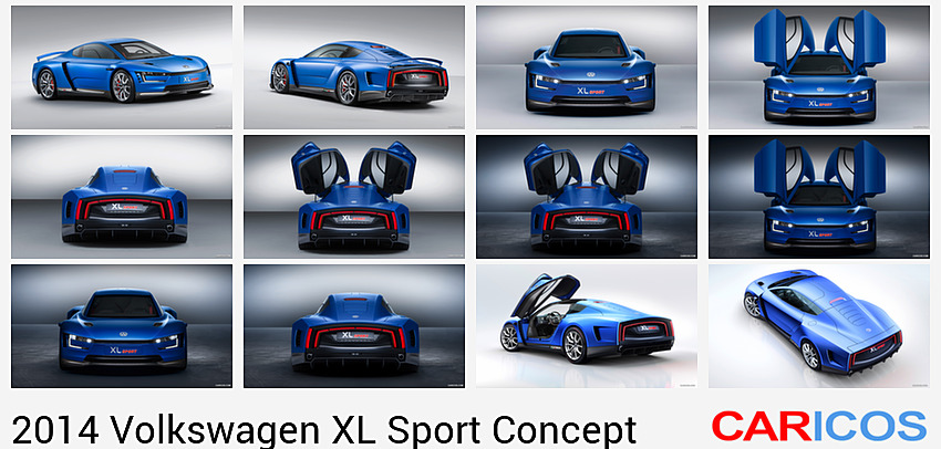 Volkswagen XL Sport Concept | 2014MY |   | Front