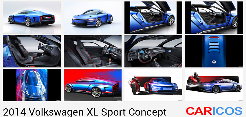 Volkswagen XL Sport Concept | 2014MY |   | Rear