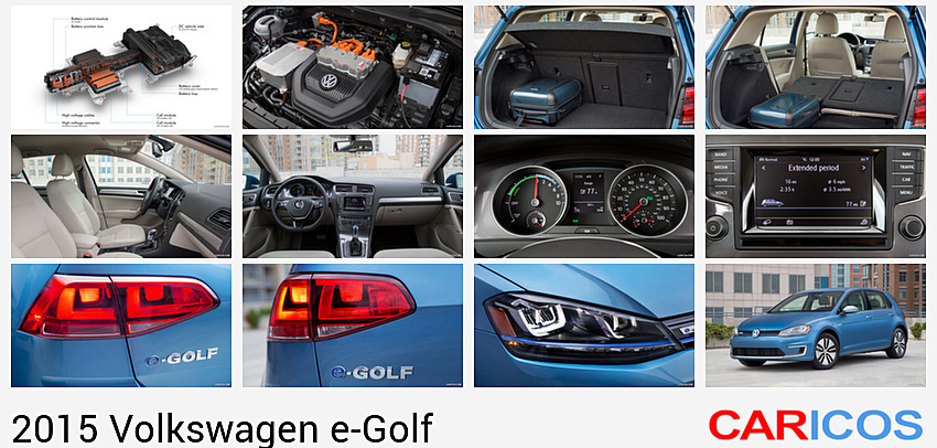 Volkswagen e-Golf | 2015MY | Battery System | Technical Drawing