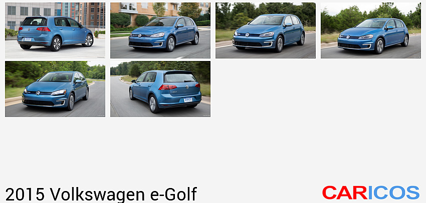 Volkswagen e-Golf | 2015MY |  (US-Spec)  | Rear