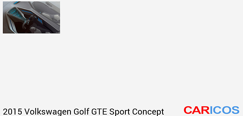 Volkswagen Golf GTE Sport Concept | 2015MY |   | Design Sketch