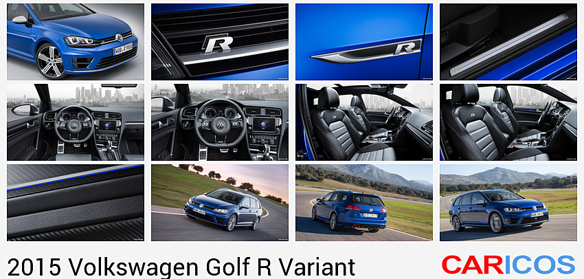 Volkswagen Golf R Variant | 2015MY |   | Front