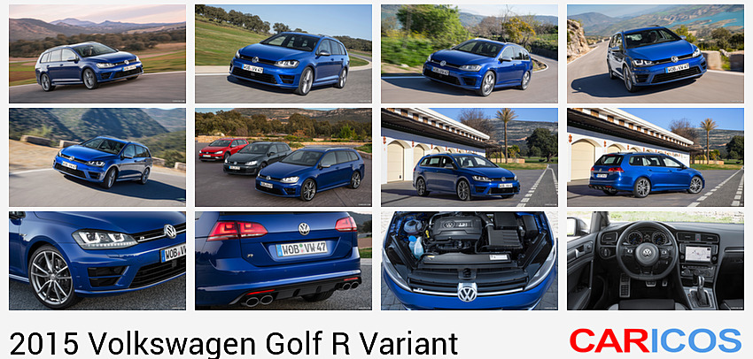 Volkswagen Golf R Variant | 2015MY |   | Front