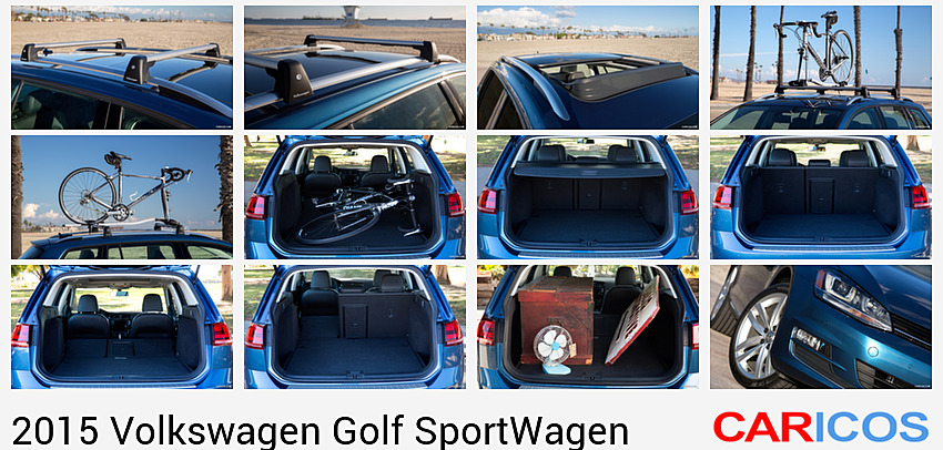 Volkswagen Golf SportWagen | 2015MY | Roof Racks | Detail