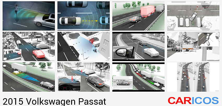 Volkswagen Passat | 2015MY | Pedestrian Monitoring |