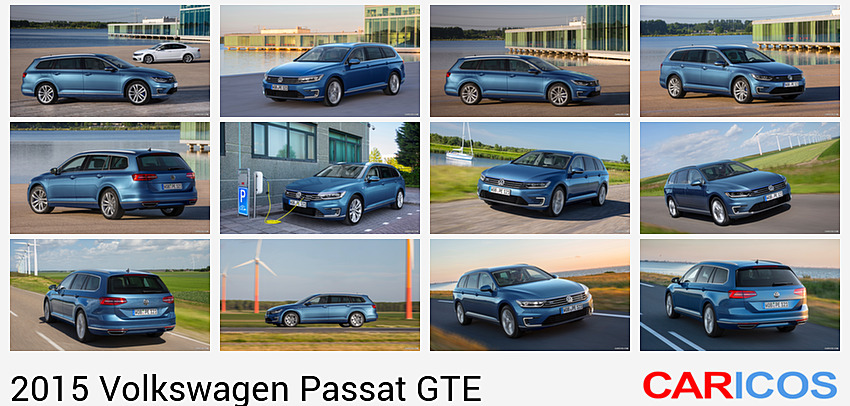 Volkswagen Passat GTE | 2015MY |  Saloon and Variant | Side
