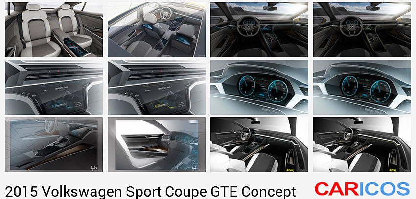 Volkswagen Sport Coupe GTE Concept | 2015MY |   | Interior