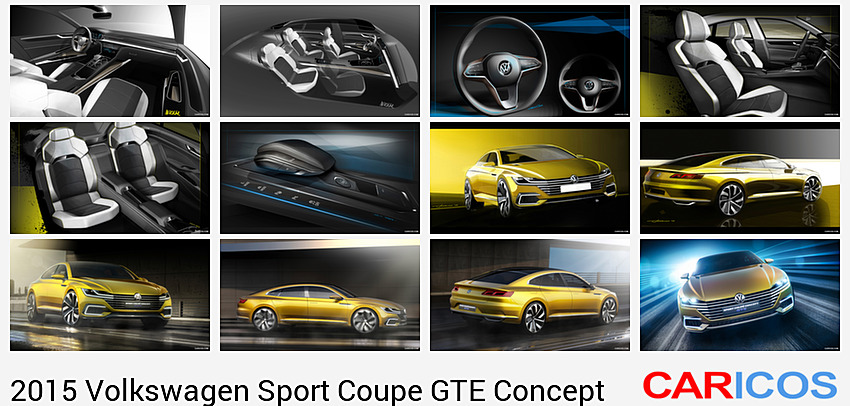 Volkswagen Sport Coupe GTE Concept | 2015MY |   | Interior