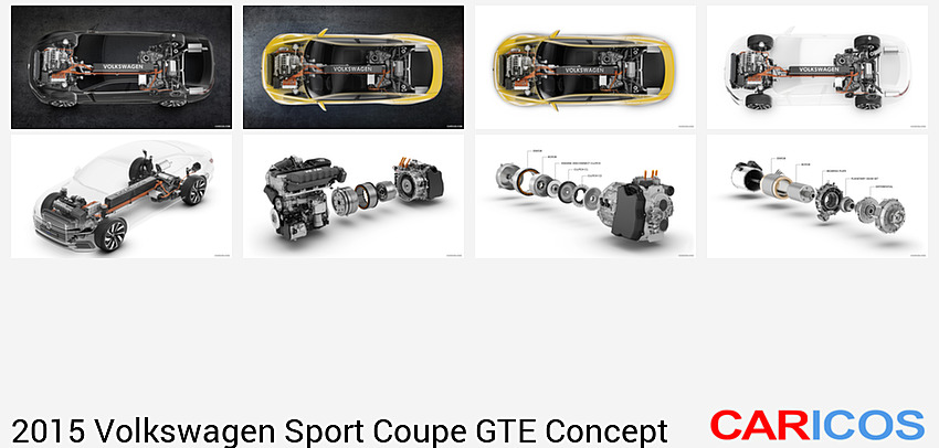 Volkswagen Sport Coupe GTE Concept | 2015MY |   | Chassis