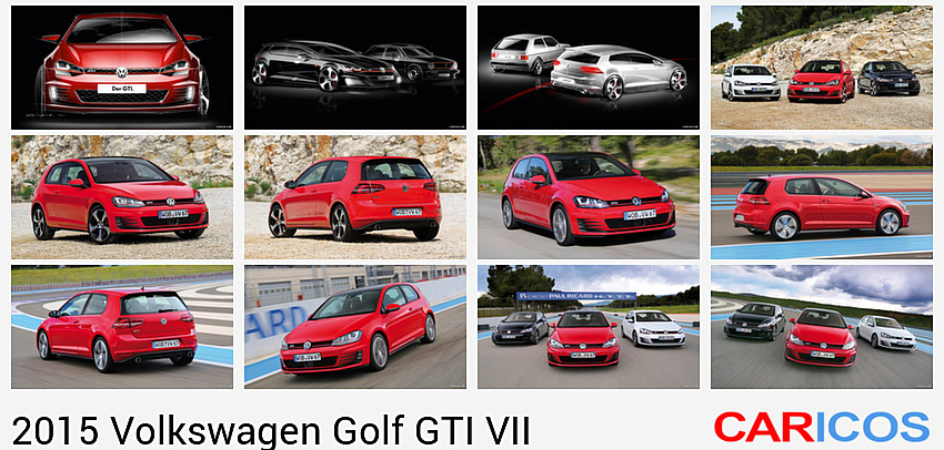 Volkswagen Golf GTI VII (2015)  | Design Sketch