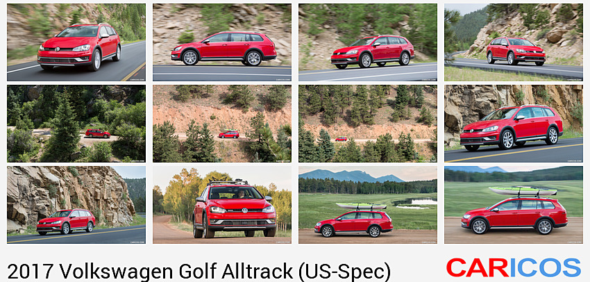Volkswagen Golf Alltrack (US-Spec) | 2017MY | Front Three-Quarter