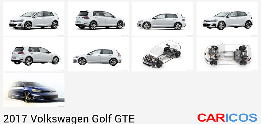 Volkswagen Golf GTE | 2017MY | Front Three-Quarter