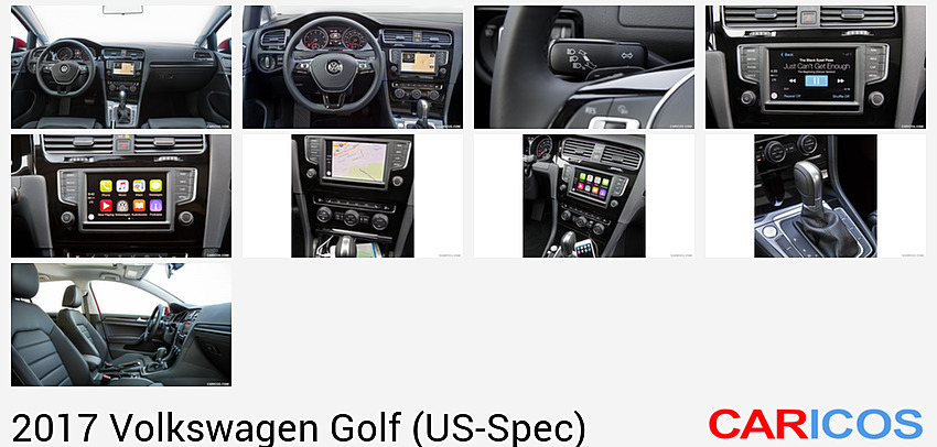2017 Volkswagen Golf SEL (US-Spec) | Interior, Cockpit