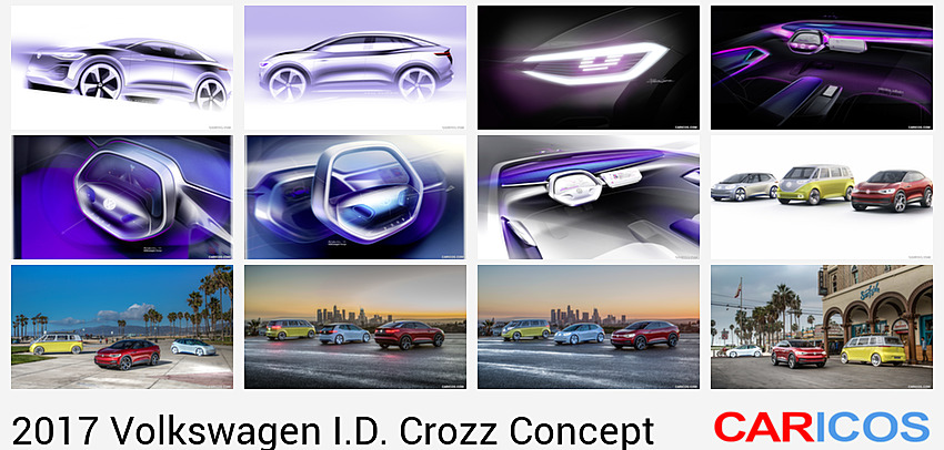 Volkswagen I.D. Crozz Concept | 2017MY | Design Sketch