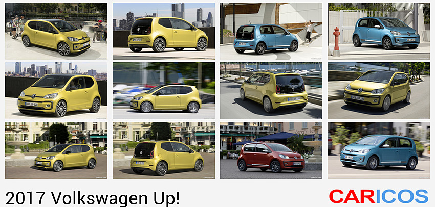 Volkswagen Up! | 2017MY | 2-Door | Front Three-Quarter
