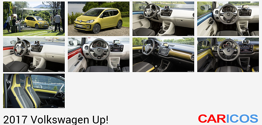 Volkswagen Up! | 2017MY | 2-Door | Front Three-Quarter