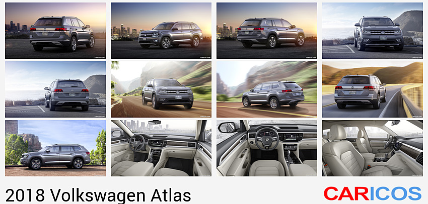 Volkswagen Atlas | 2018MY | Rear Three-Quarter