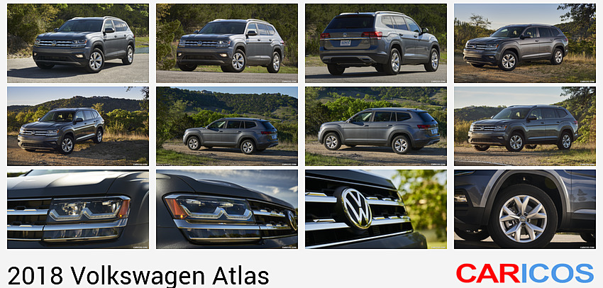 Volkswagen Atlas | 2018MY | SE V6 4MOTION | Front Three-Quarter