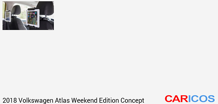 Volkswagen Atlas Weekend Edition Concept | 2018MY | Rear Seat Entertainment System