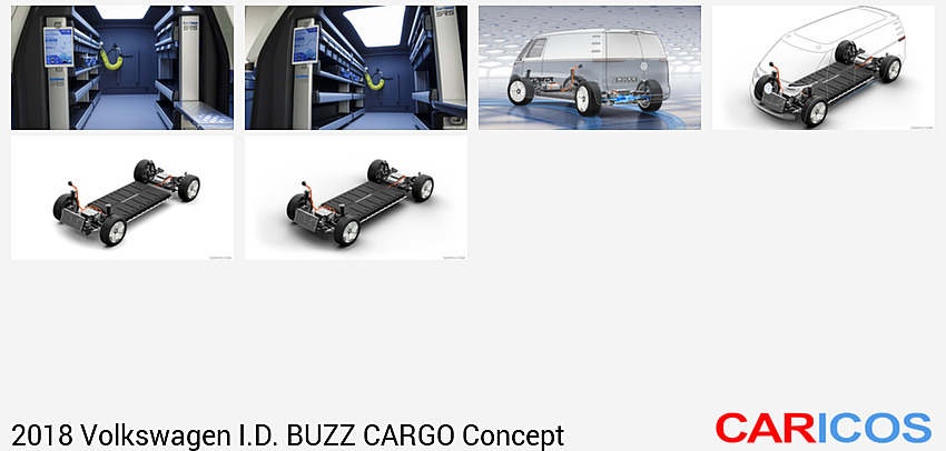 Volkswagen I.D. BUZZ CARGO Concept | 2018MY | Cargo Area