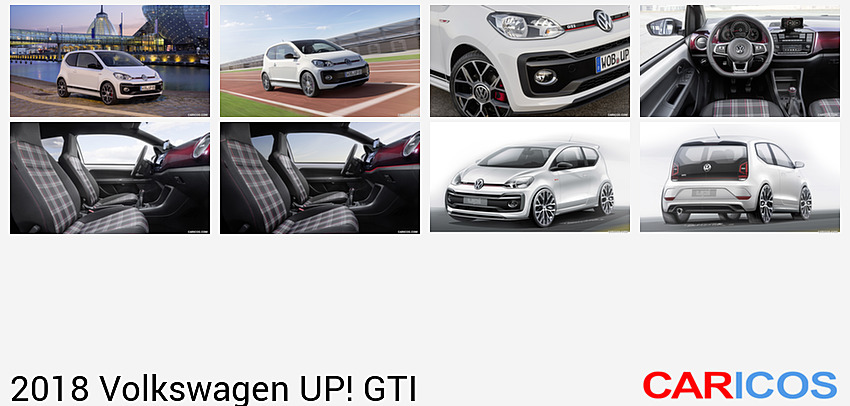 Volkswagen UP! GTI | 2018MY | Front Three-Quarter