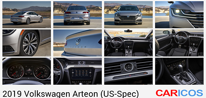 2019 Volkswagen Arteon SE (US-Spec) | Rear Three-Quarter