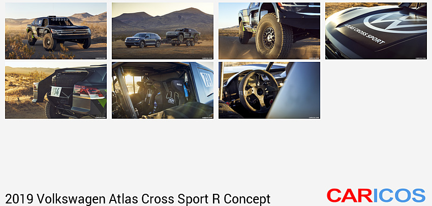 Volkswagen Atlas Cross Sport R Concept | 2019MY | Front Three-Quarter