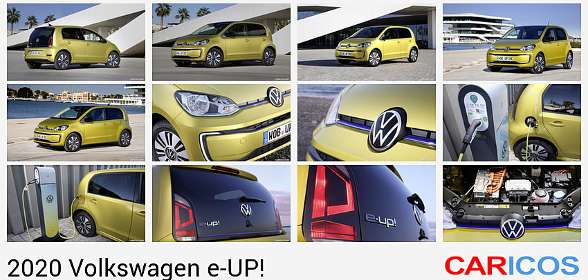 Volkswagen e-UP! | 2020MY | Rear Three-Quarter