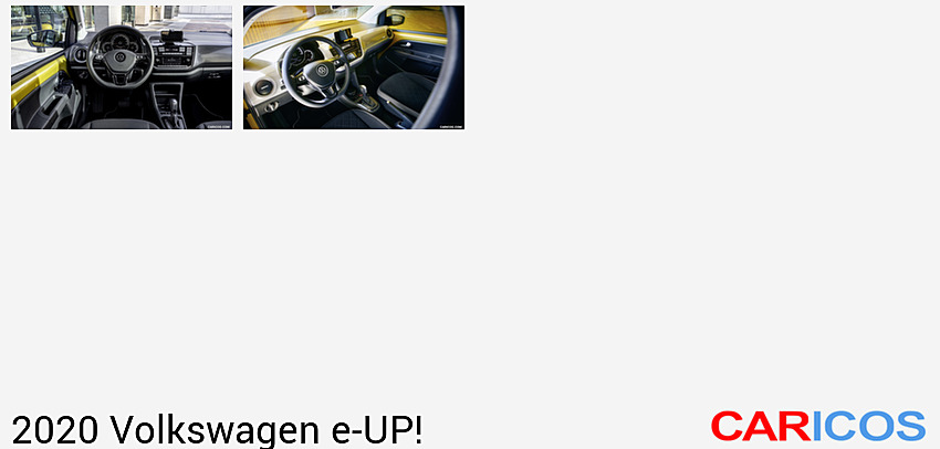 Volkswagen e-UP! | 2020MY | Interior, Cockpit