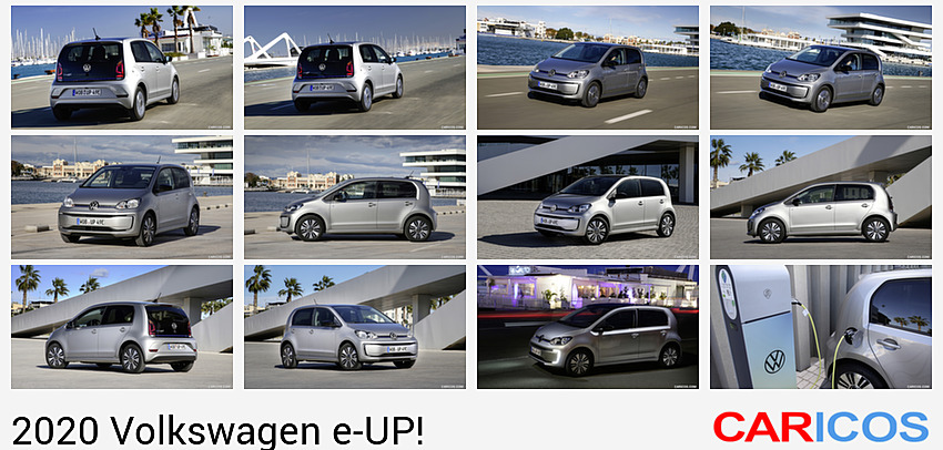 Volkswagen e-UP! | 2020MY | Rear Three-Quarter