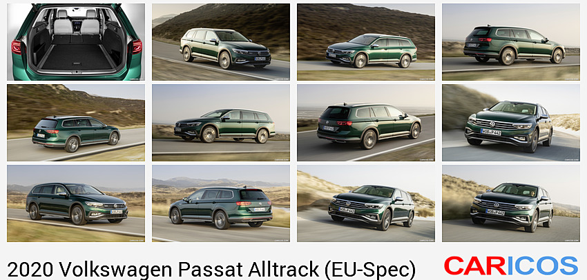 Volkswagen Passat Alltrack (EU-Spec) | 2020MY | Trunk