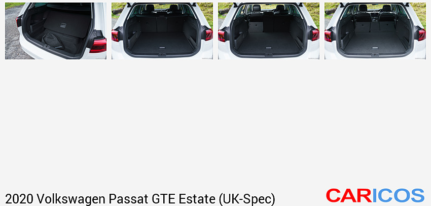 2020 Volkswagen Passat GTE Advance Estate (UK-Spec; Plug-In Hybrid) | Trunk
