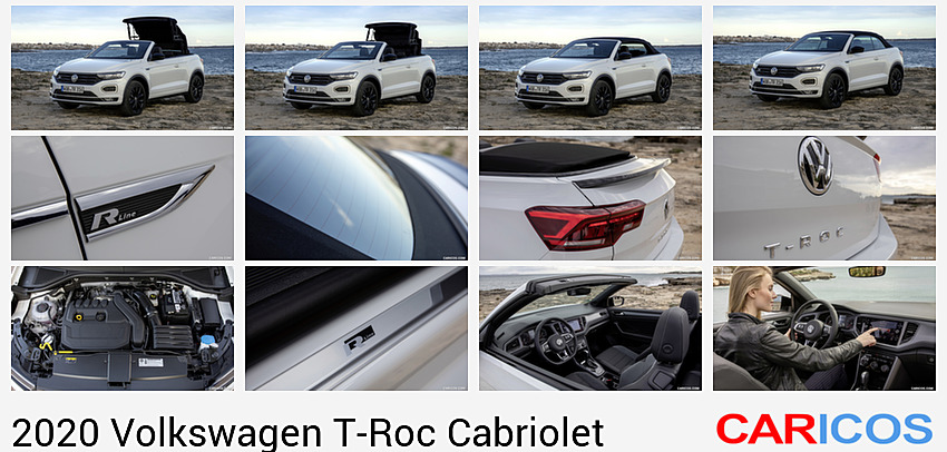 Volkswagen T-Roc Cabriolet | 2020MY | Front Three-Quarter