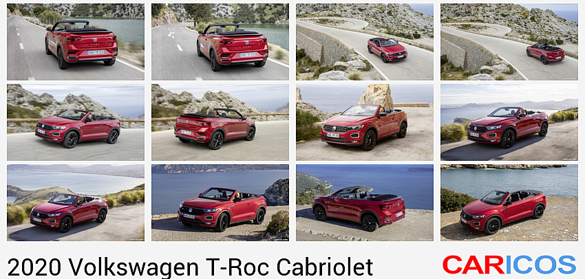 Volkswagen T-Roc Cabriolet | 2020MY | Rear Three-Quarter