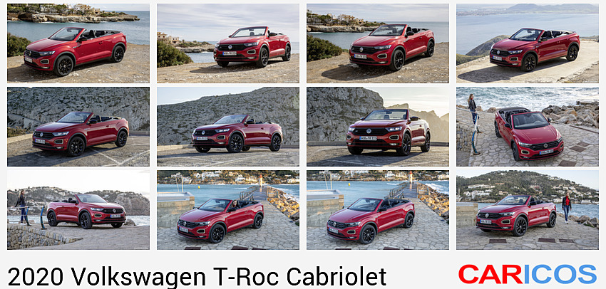 Volkswagen T-Roc Cabriolet | 2020MY | Front Three-Quarter