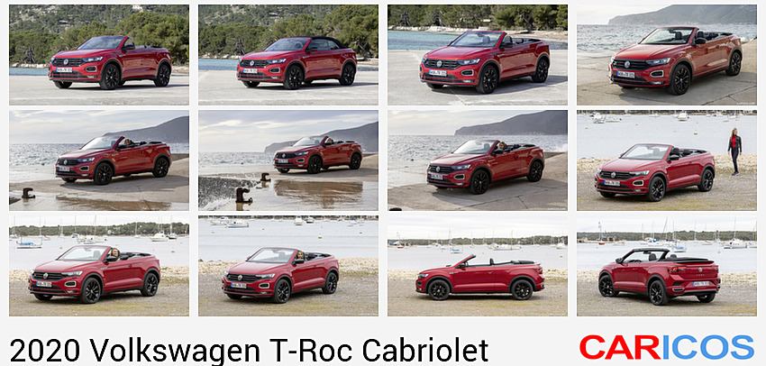 Volkswagen T-Roc Cabriolet | 2020MY | Front Three-Quarter