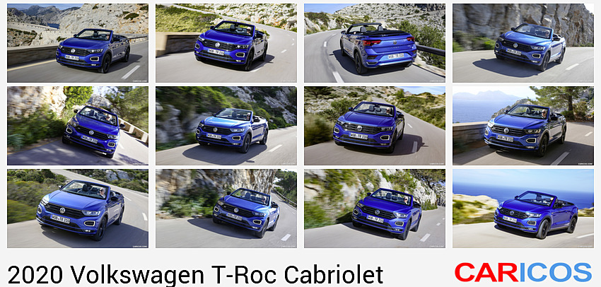 Volkswagen T-Roc Cabriolet | 2020MY | Front Three-Quarter