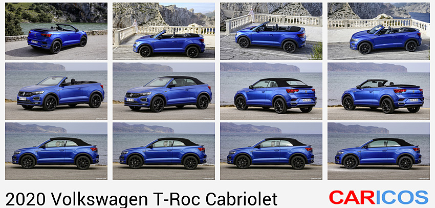 Volkswagen T-Roc Cabriolet | 2020MY | Rear Three-Quarter