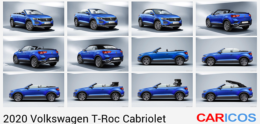 Volkswagen T-Roc Cabriolet | 2020MY | Front Three-Quarter